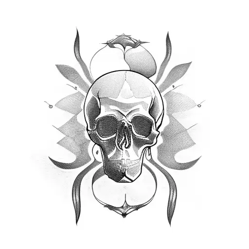 Mary Portrait Skull