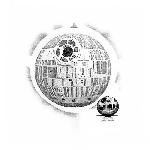 Atlas Carrying Deathstar