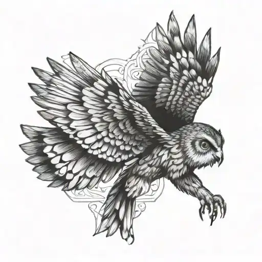 Flying Owl Flying