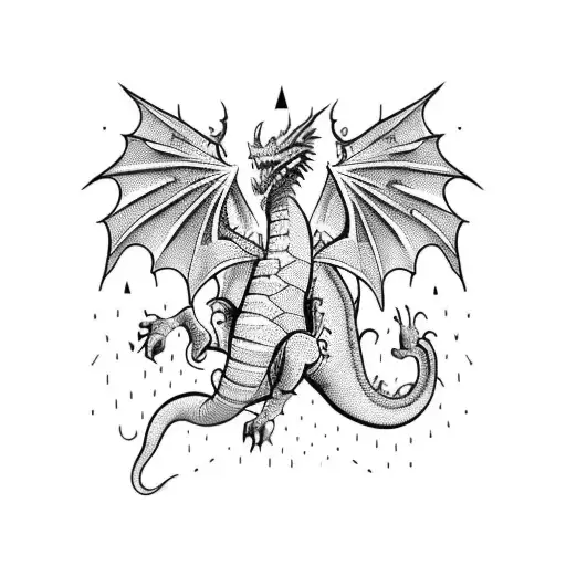 A Fashionable Dragon Wearing A Trendy Skateboarding Outfit At The Beach