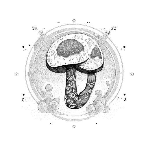 Nature Sign Earth Sign Mushroom Floral