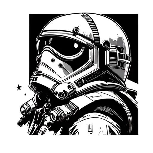 Star Wars Imperial Pilot Flying