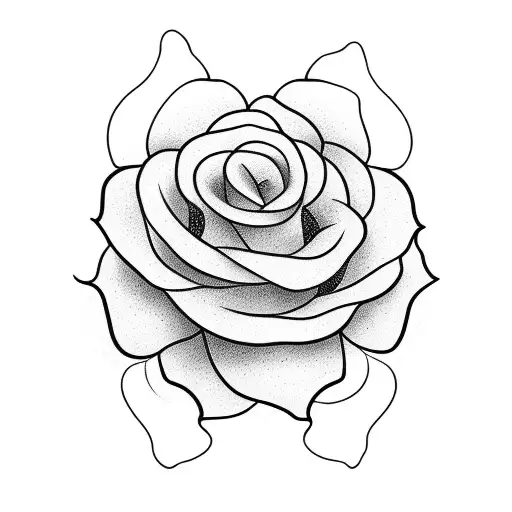 Lotto Flower With Ocean