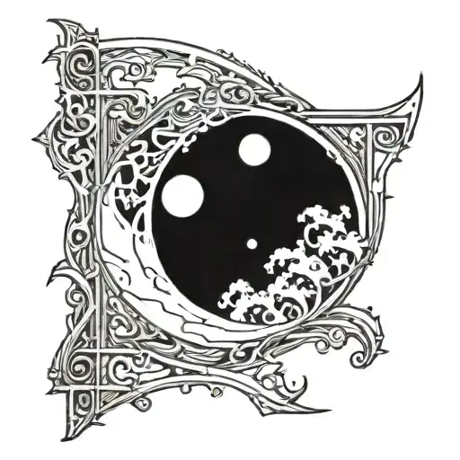 Bloody Moon Above Heavens Door