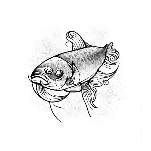 Two Beautiful Fish And One Crab