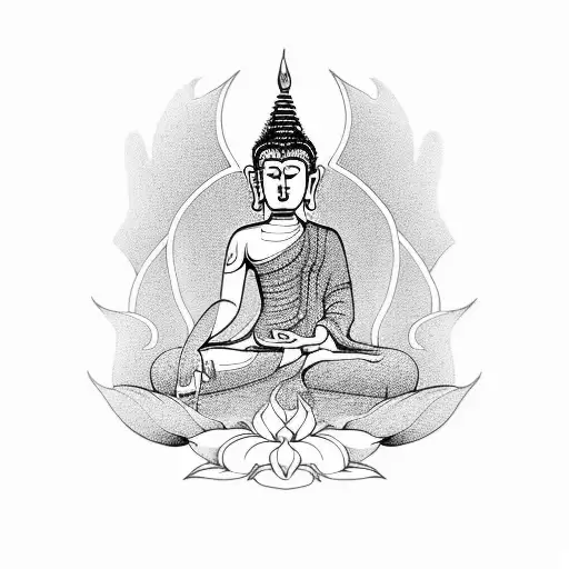 Naga Tailandesa Protegendo O Buddha