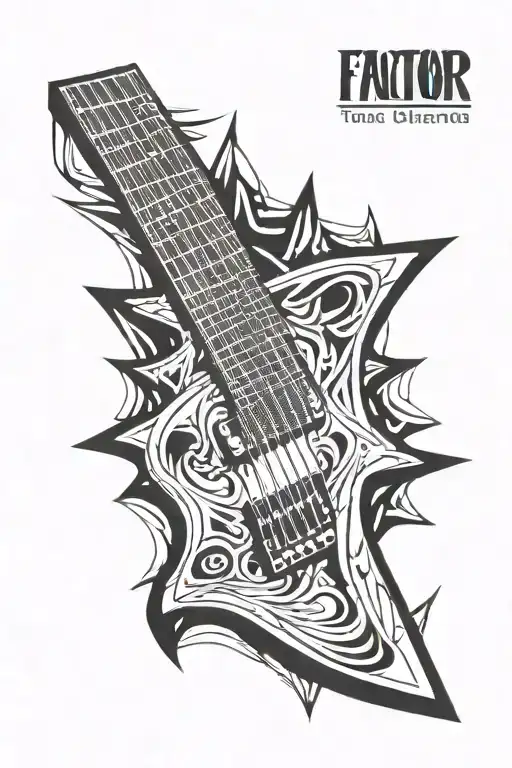 Guitar Fretboard Intertwined