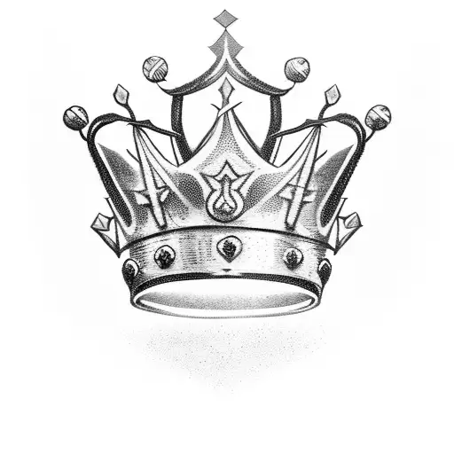 Crown With Thorns And Dark Glow