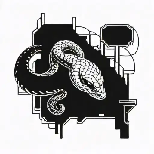 Cyberpunk Snake