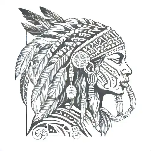 American Indian African Libra