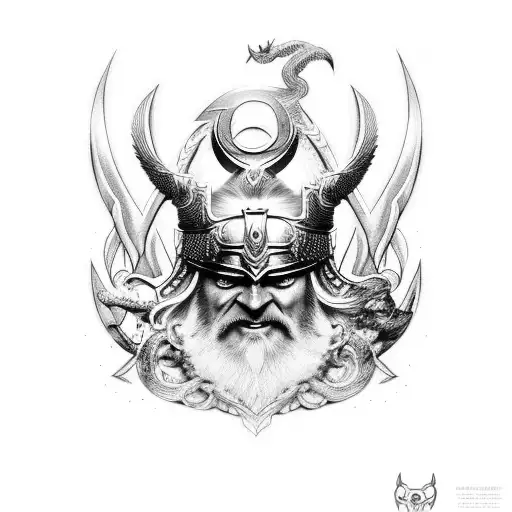 Odin Com Seus Corvos
