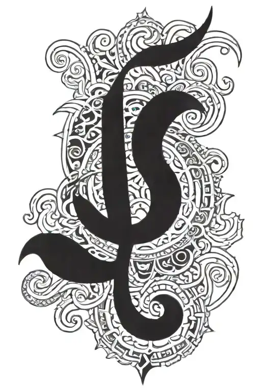 Trishul Maapaa Om Symbol