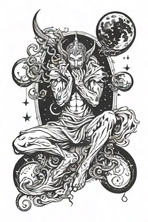 Lucifer And The Moon