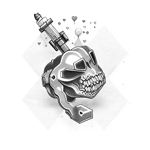 J S Letters With Gaming Heart