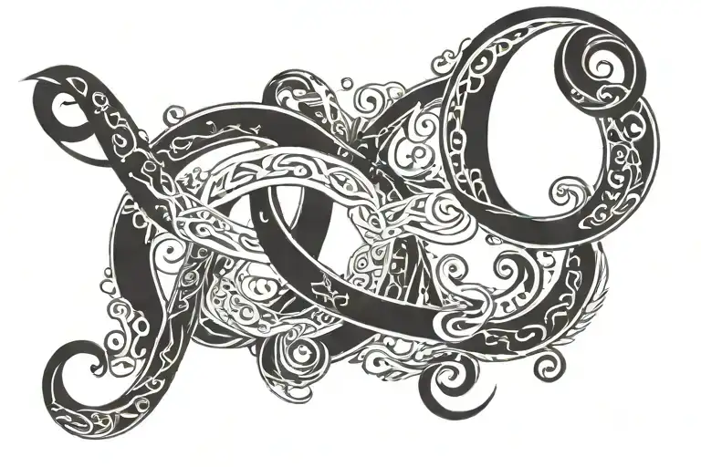 Infinity Symbol With Letters C S Incorporated Somehow