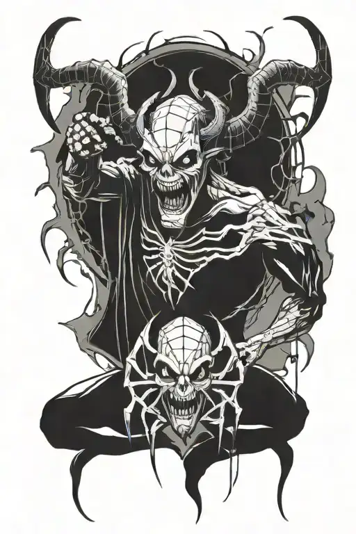 Satan And Spider Goth