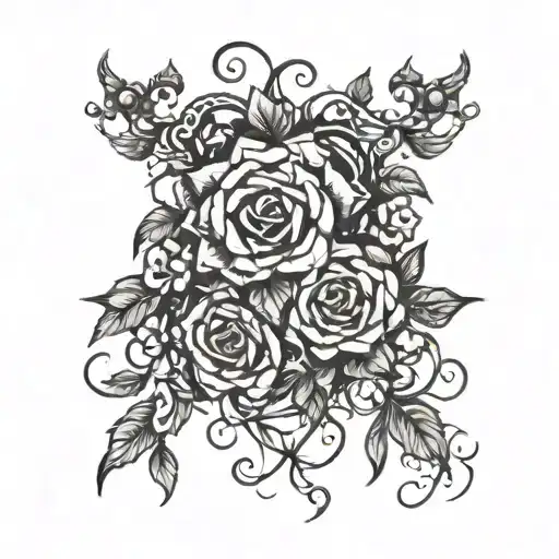 Emo Dark Ponk Style Garlands