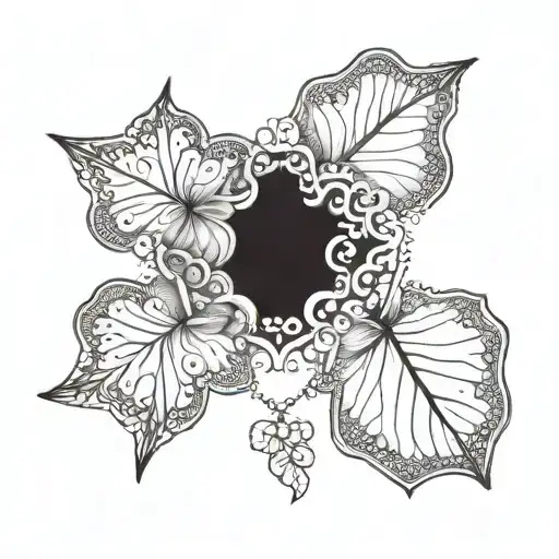 Belly Button Moon Leaf Clover