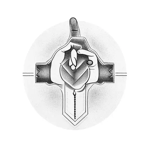 A Wrist Tattoo Showing Love For Family And God