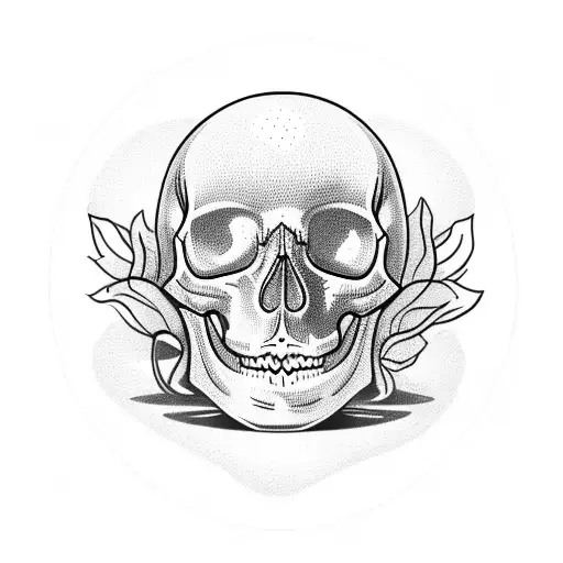 Egg Timer With Skull Inside