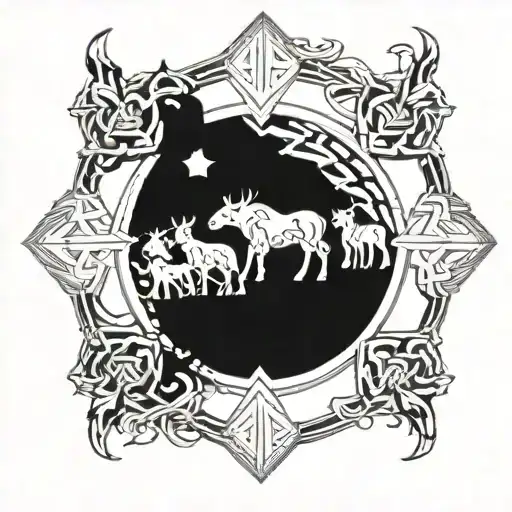 Norse Family For Symbol Intertwined