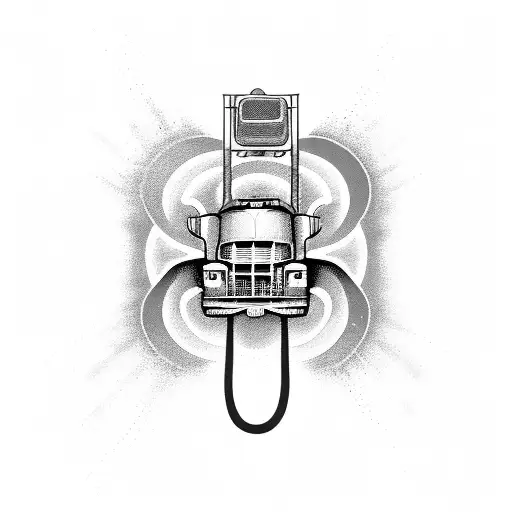 A Truck With Speakers Blasting Music Waves