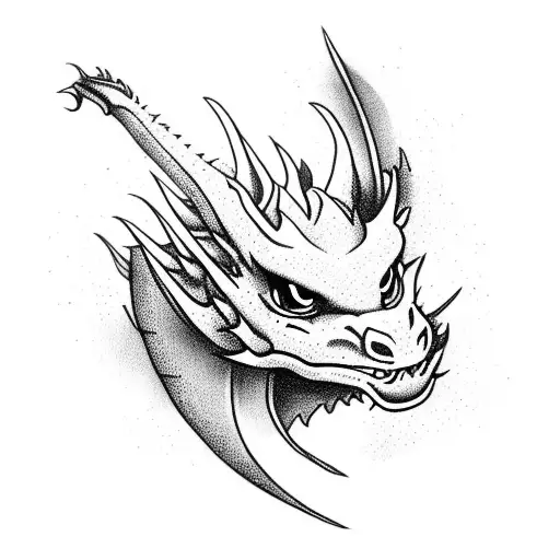 Dragon With Ice Cream