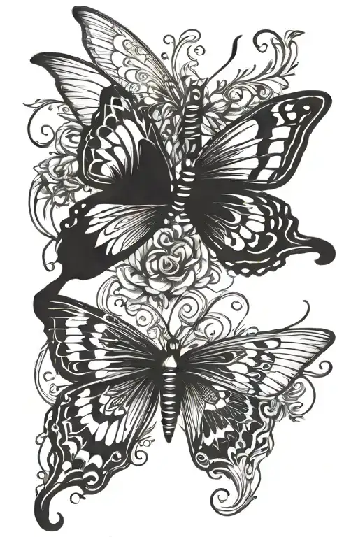 Butterfly And Fairy Wings