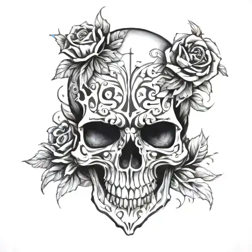 Skull Tattoo Design
