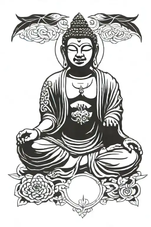 Evil Budha Sitting