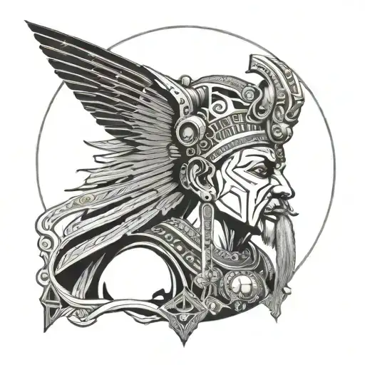 God Of The Sun Ra Tatoo