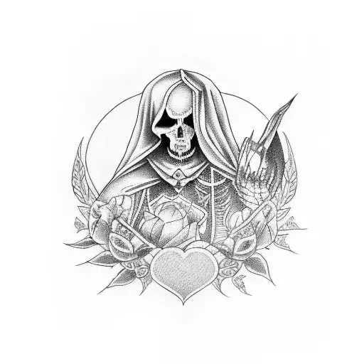 Mother And Death Daugher