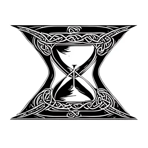 Celtic Hourglass Vecto
