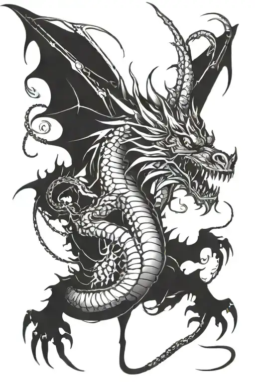 Cyber Sigilism Dragon
