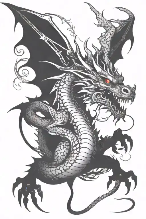 Cyber Sigilism Dragon