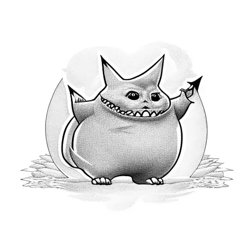 Gengar Tarot Card