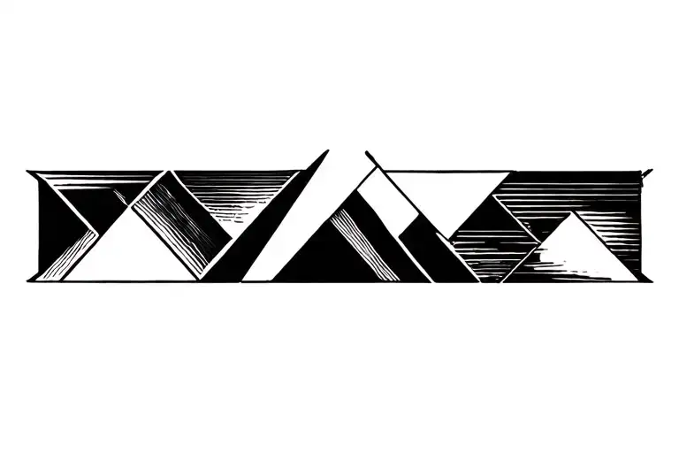 Horizontal Triangles