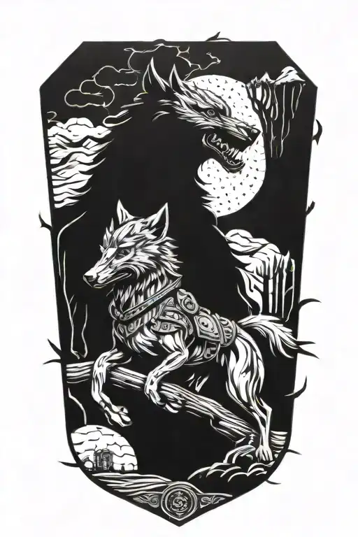 Wolf And Knight
