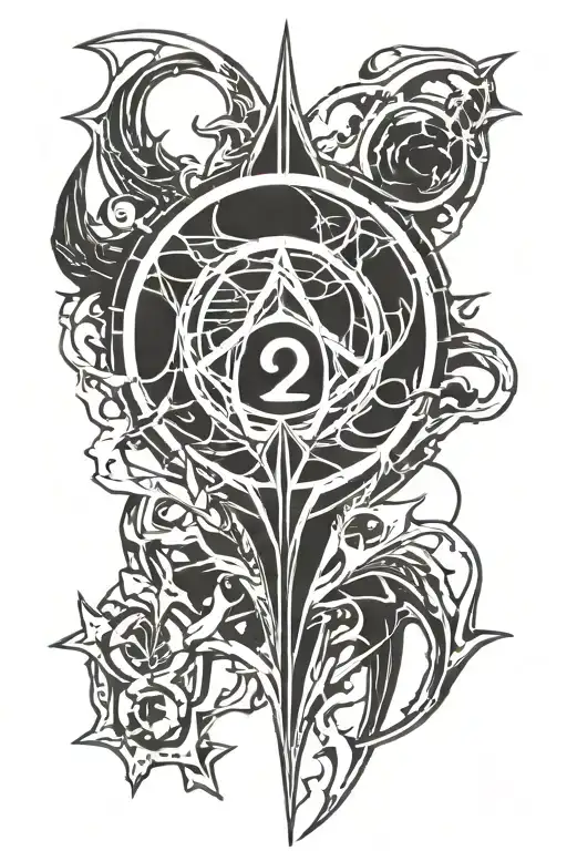 Destiny 2 Warlock Symbol Blended