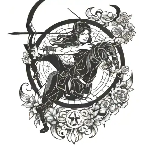 Sagittarius Archer Shooting
