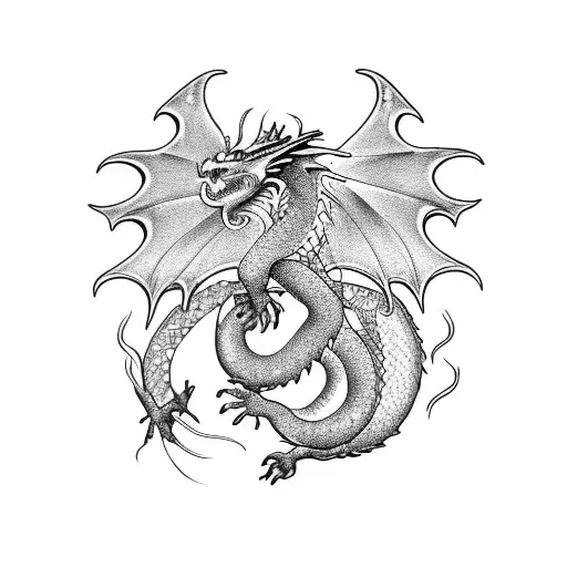 Dragon Around Heart
