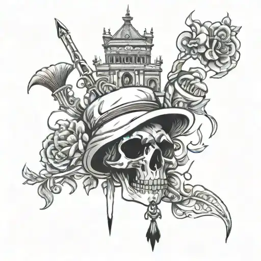 Combine Elements Of Trap Music And Italian Culture In A Tattoo Design