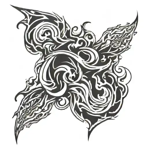 Line Of Flames Forearm