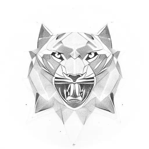 Panther With A Black Panther Beret