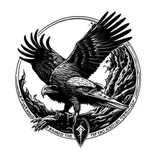 Band Of The Hawk Logo From Beserk In An Eclipse
