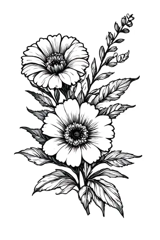 April And July Birth Flower