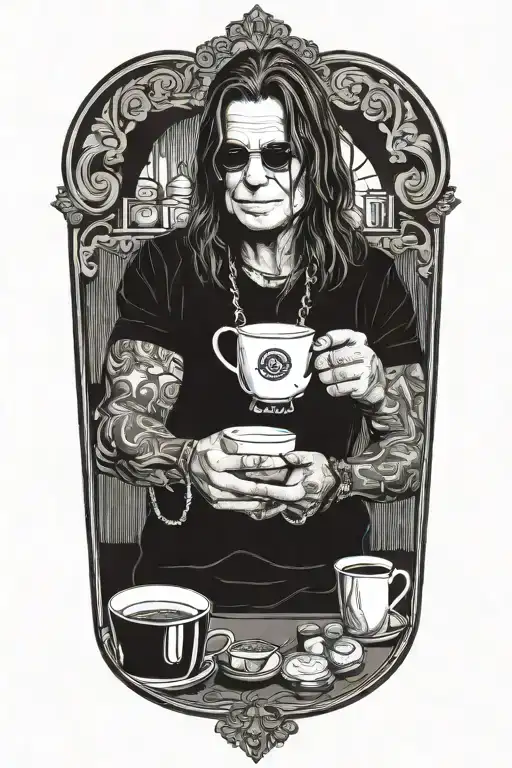 Ozzy Osbourne Making Coffee