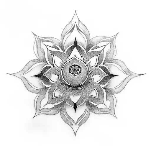 White Lotus Symbol From Avatar The Last Air Bender