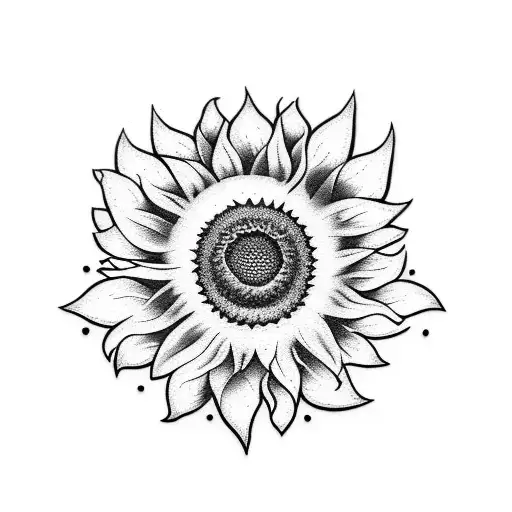 Sunflower In A Bottle