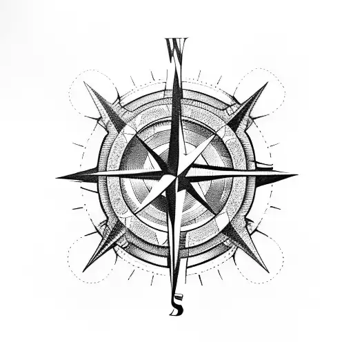 Compass Wings Armband